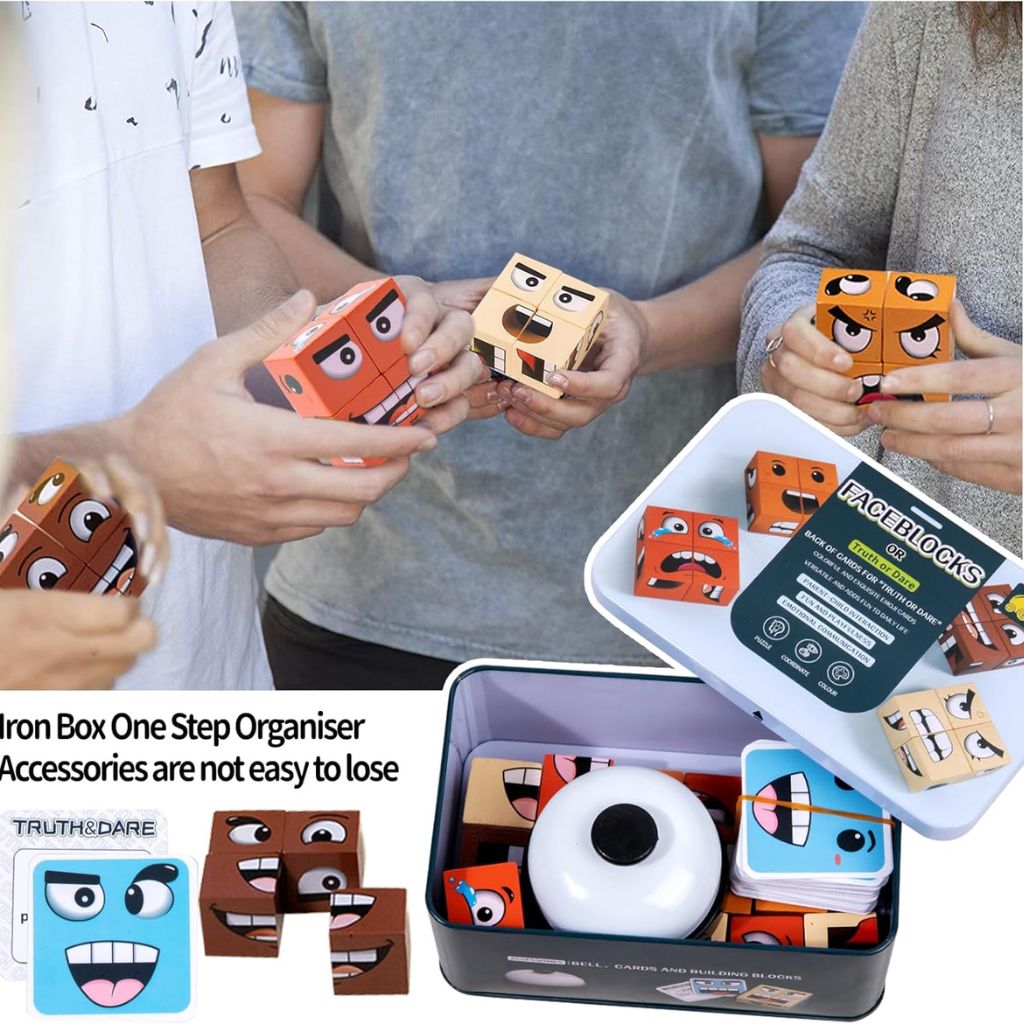 Faceblocks – لعبة تحديات عائلية ممتعة للكبار والصغار