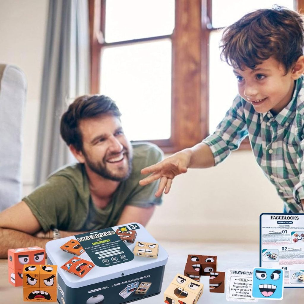 Faceblocks – لعبة تحديات عائلية ممتعة للكبار والصغار