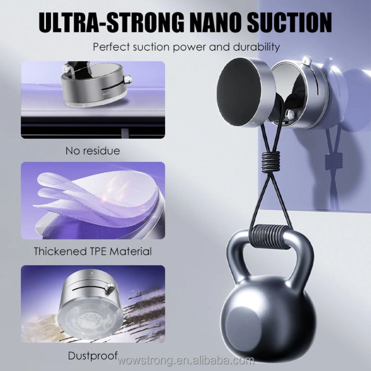 حامل هاتف مغناطيسي للسيارة تثبيت قوي ودوران 360°